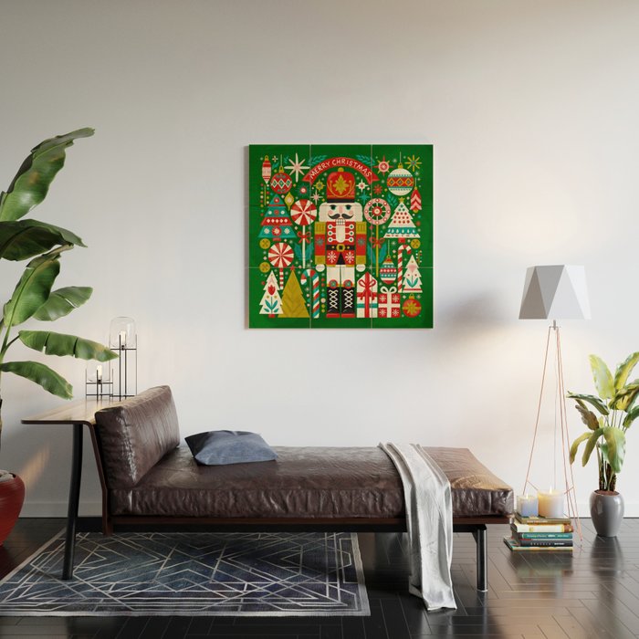 Vintage Nutcracker Celebration Wood Wall Art Gallery Image 2