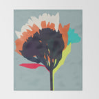 alstroemeria 17 Throw Blanket Gallery Image 2