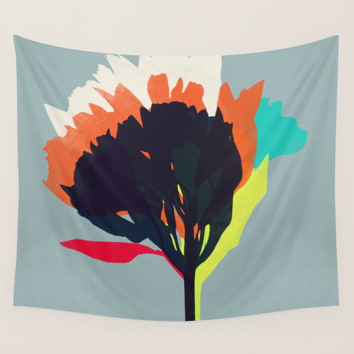 alstroemeria 17 Wall Tapestry Gallery Image 4