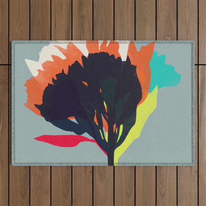 alstroemeria 17 Outdoor Rug Gallery Image 1