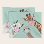 Bubble Gum Gang in Green Placemat Gallery Image 1