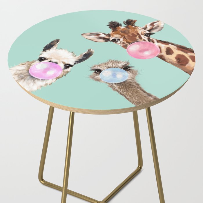 Bubble Gum Gang in Green Side Table Gallery Image 2