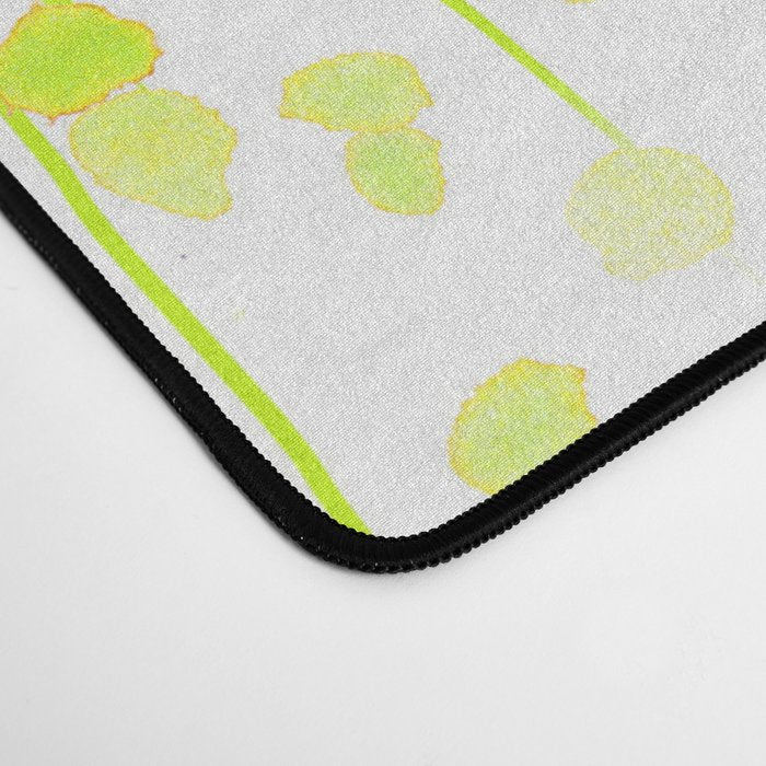 Cat in the garden under willow tree Desk Mat Gallery Image 4