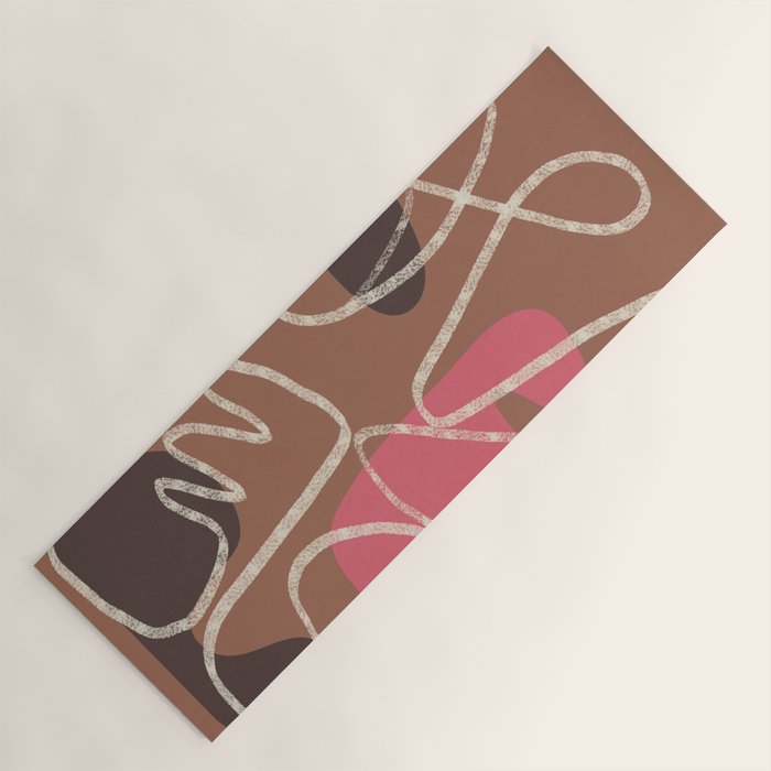 Organic Minimalist Layers 2 Yoga Mat Gallery Image 1