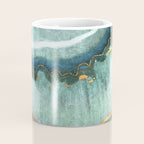 Gold Turquoise Agate Coffee Mug Gallery Image 4