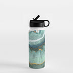 Gold Turquoise Agate Water Bottle Gallery Image 1