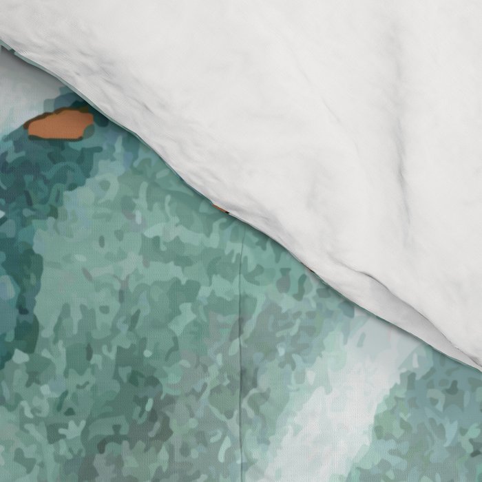 Gold Turquoise Agate Comforter Gallery Image 4