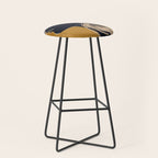 Minimal Abstract Art Woman Portrait 3 Stool Gallery Image 1