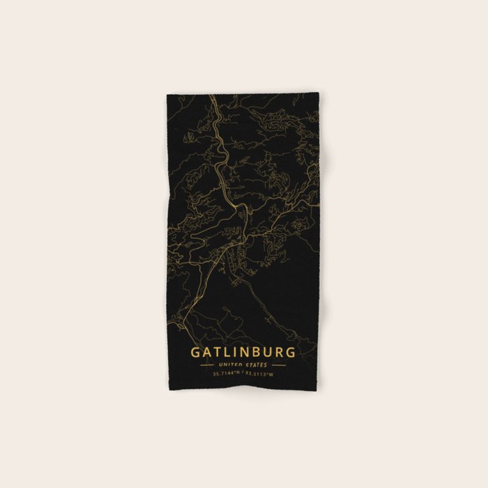 Gatlinburg, United States - Gold Bath Towel Gallery Image 1