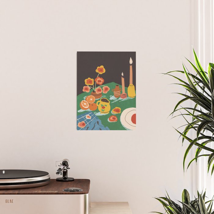 Green table Poster Gallery Image 2