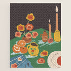 Green table Jigsaw Puzzle Gallery Image 1