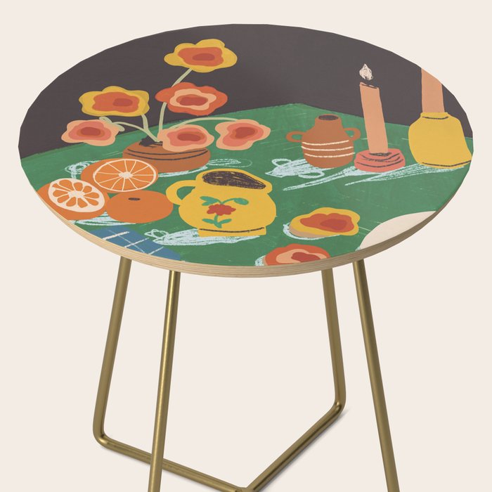 Green table Side Table Gallery Image 2