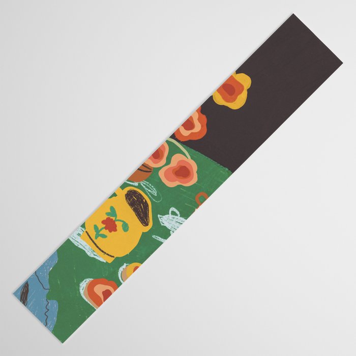 Green table Table Runner Gallery Image 3