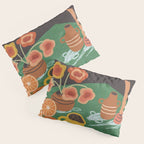 Green table Pillow Sham Gallery Image 3