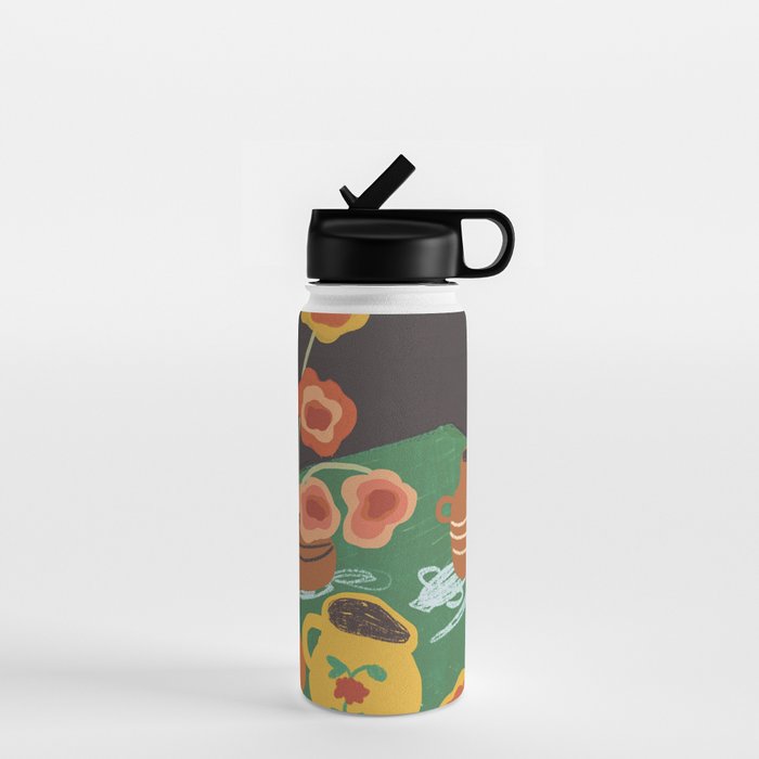 Green table Water Bottle Gallery Image 1