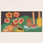 Green table Desk Mat Gallery Image 3