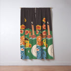 Green table Window Curtain Gallery Image 3