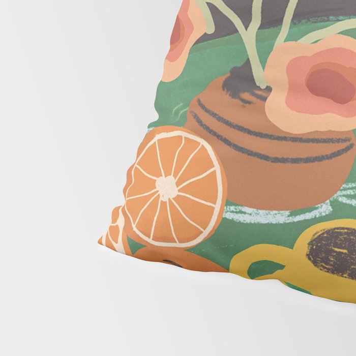 Green table Pillow Sham Gallery Image 4