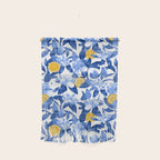Porcelain Magnolias Flowers and Lemons Wall Hanging Gallery Image 1