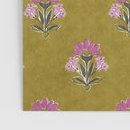 Block pink floral  Poster Gallery Image 3