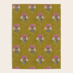 Block pink floral  Poster Gallery Image 4