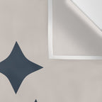 Moon & Stars - Dark Blue Wall Tapestry Gallery Image 3