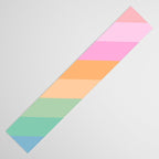 Retro Rainbow Happy full Typography Table Runner Gallery Image 3
