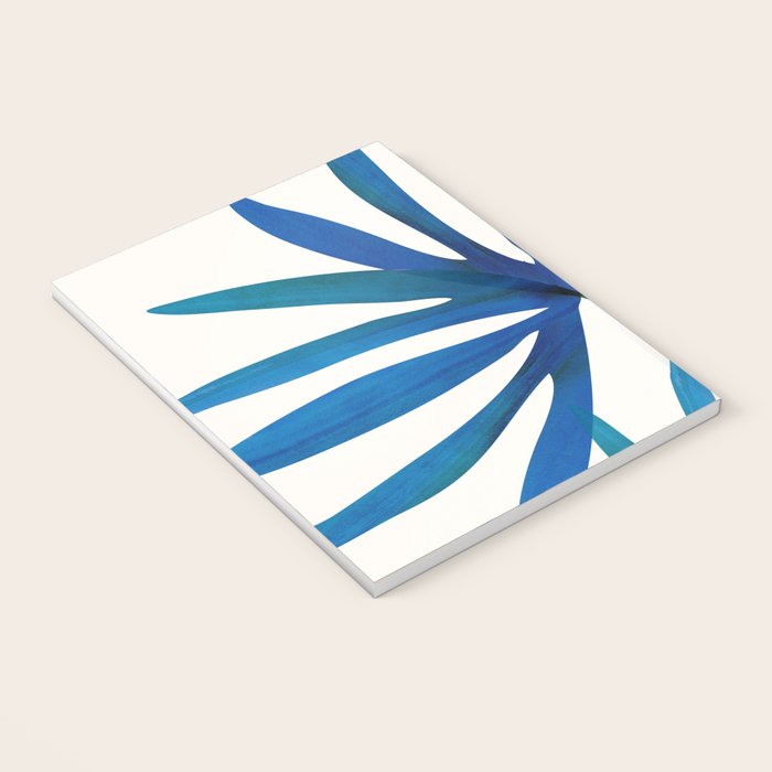 Sunny Palms in Indigo and Pink Notebook Gallery Image 3