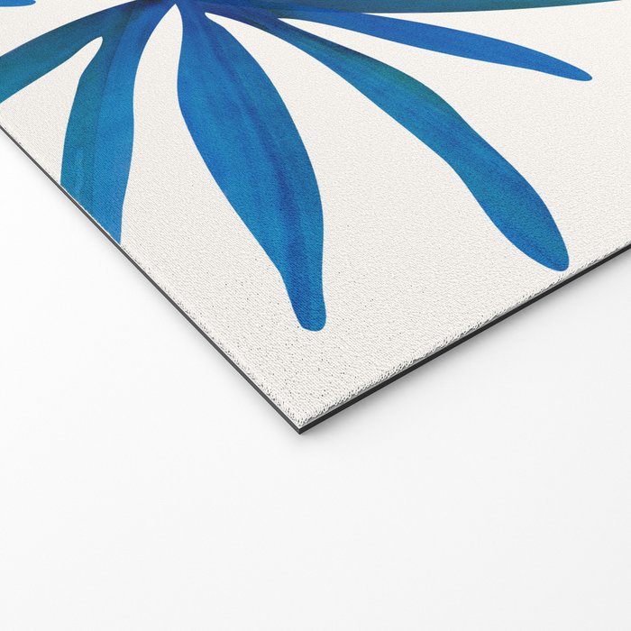 Sunny Palms in Indigo and Pink Welcome Mat Gallery Image 2