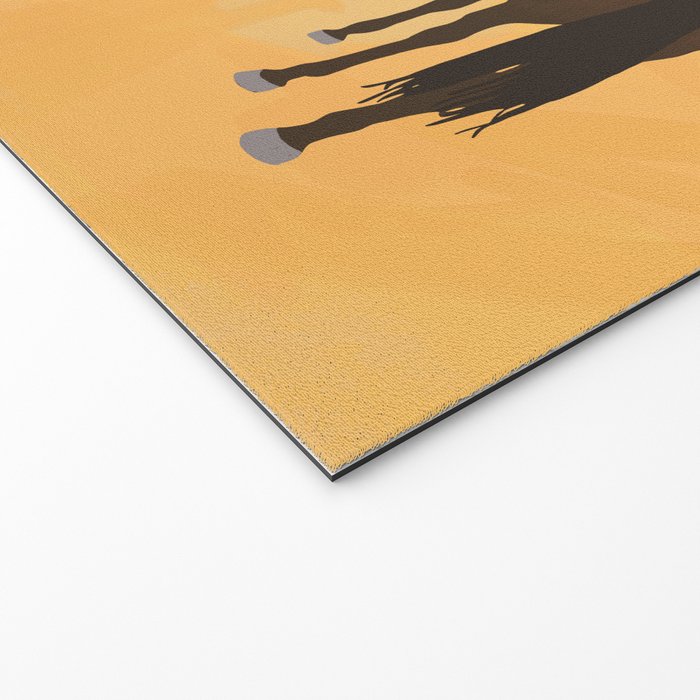 Horses in the Golden Field Welcome Mat Gallery Image 2