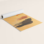 Horses in the Golden Field Yoga Mat Gallery Image 2