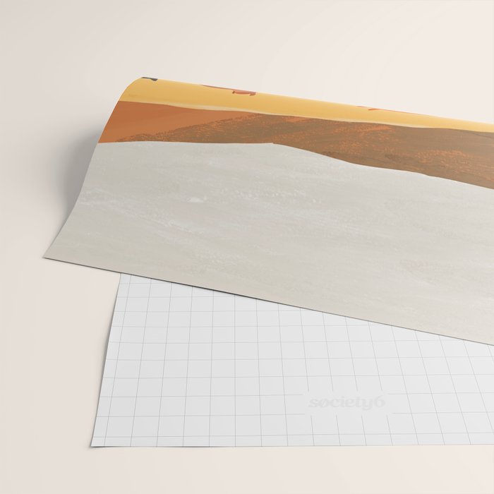 Horses in the Golden Field Wrapping Paper Gallery Image 2