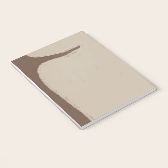 Modern Organic Neutral Shape  Notebook Gallery Image 3
