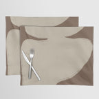 Modern Organic Neutral Shape  Placemat Gallery Image 1