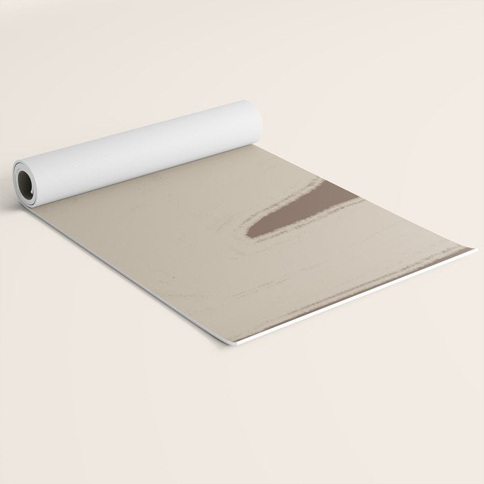 Modern Organic Neutral Shape  Yoga Mat Gallery Image 2