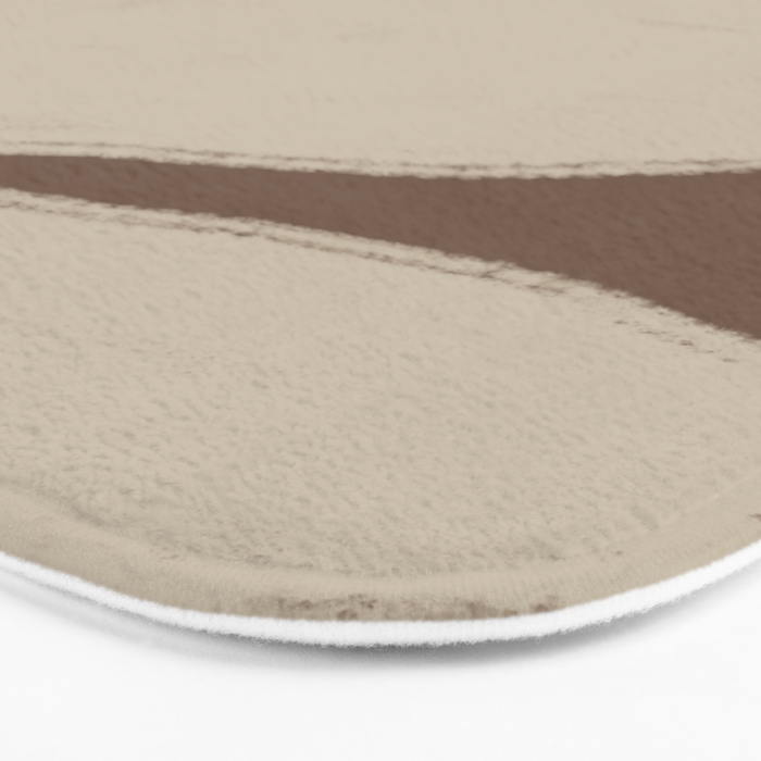 Modern Organic Neutral Shape  Bath Mat Gallery Image 3