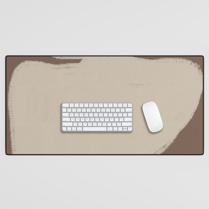 Modern Organic Neutral Shape  Desk Mat Gallery Image 1
