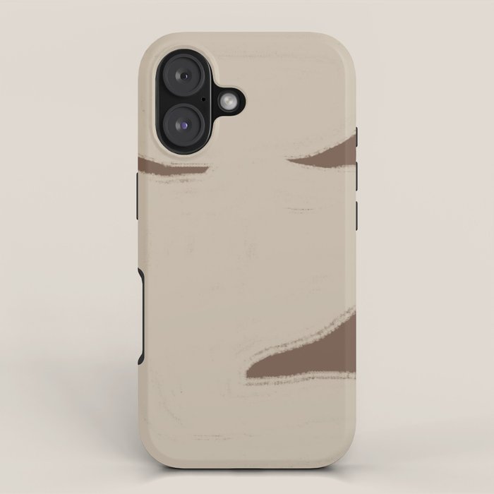 Modern Organic Neutral Shape  iPhone Case Gallery Image 1