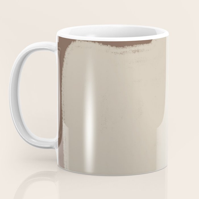 Modern Organic Neutral Shape  Coffee Mug Gallery Image 3
