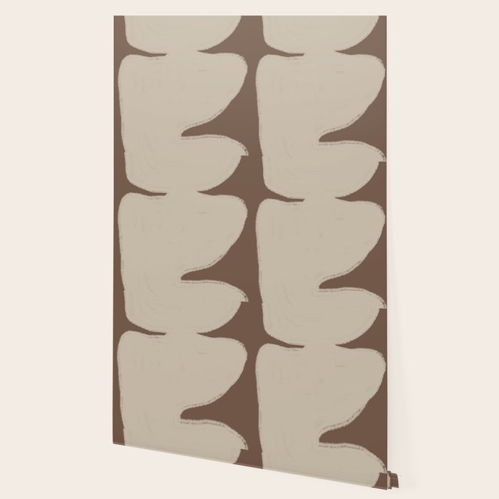 Modern Organic Neutral Shape  Wallpaper Gallery Image 2