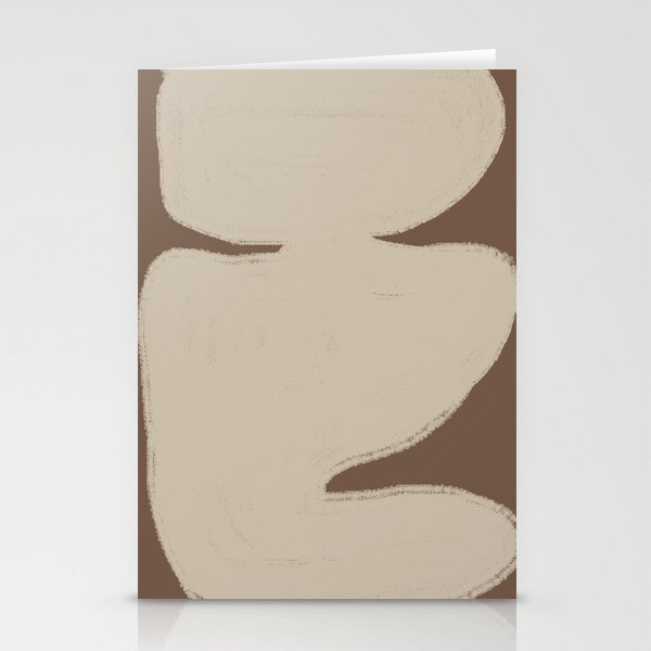Modern Organic Neutral Shape  Stationery Card Gallery Image 2
