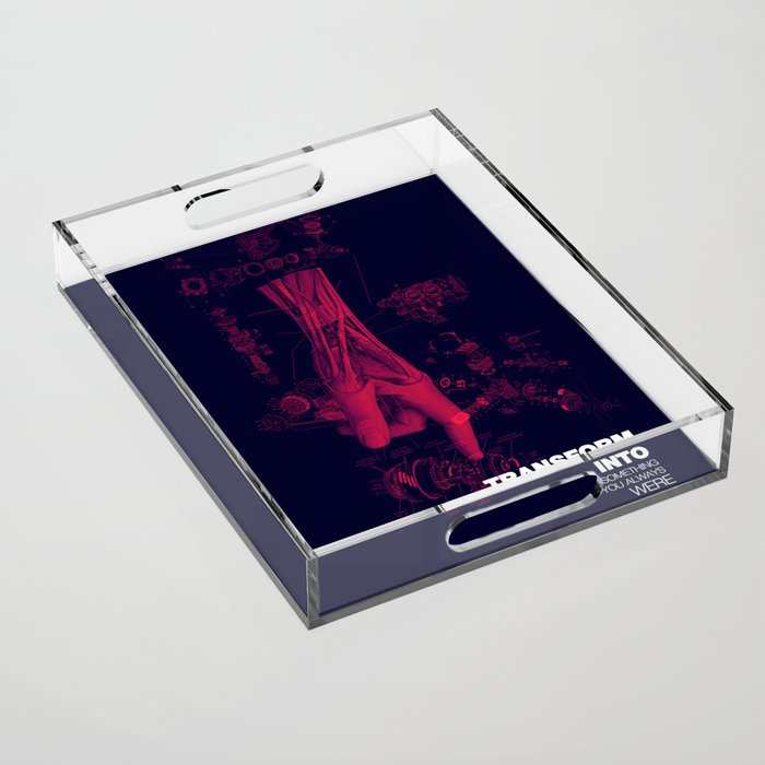 Human Acrylic Tray Gallery Image 1
