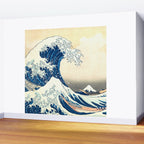 Katsushika Hokusai "The Great Wave off Kanagawa" Wall Mural Gallery Image 2