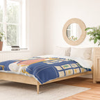 Charming French Cheese Shop Duvet Cover Gallery Image 2