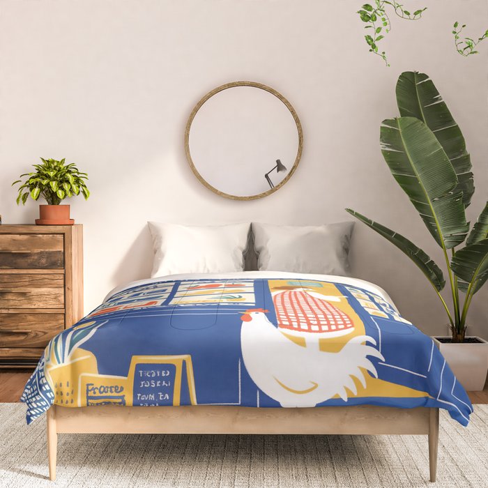 Charming French Cheese Shop Comforter Gallery Image 3