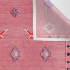 Lovely Pink Oriental Traditional Moroccan Handmade Printable Style  Wall Tapestry Gallery Image 3