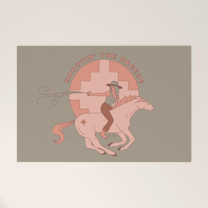 Shootin' The Breeze Welcome Mat Gallery Image 1