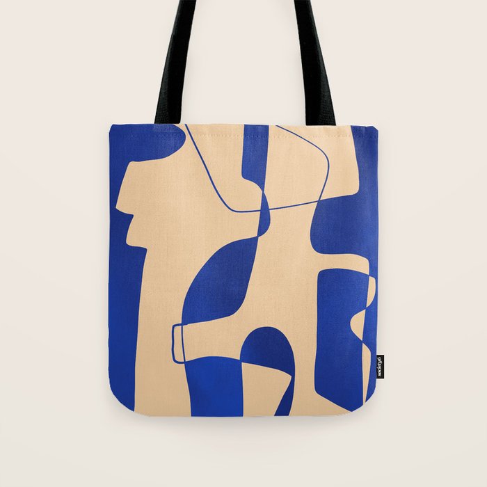 Modern Abstract Minimal Shapes 207 Tote Bag Gallery Image 1