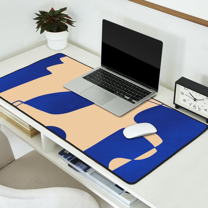 Modern Abstract Minimal Shapes 207 Desk Mat Gallery Image 2