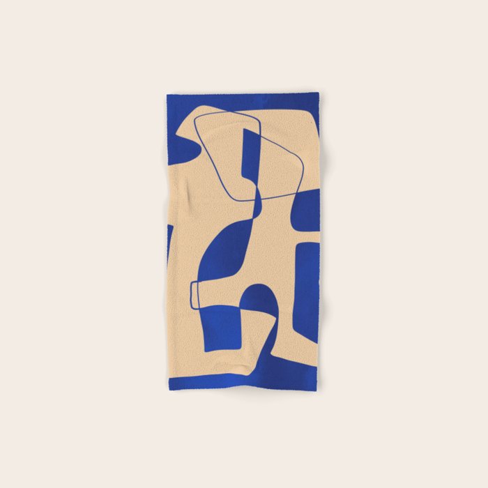 Modern Abstract Minimal Shapes 207 Bath Towel Gallery Image 1